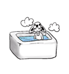 犬の着ぐるみスタンプ（個別スタンプ：9）