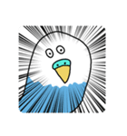 日常で使える脱力系インコうずら君（個別スタンプ：1）