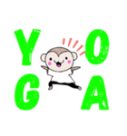 もっサル。2(ジム・敬語編)（個別スタンプ：23）