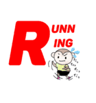 もっサル。2(ジム・敬語編)（個別スタンプ：27）