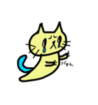 おばけにゃんこちゃん（個別スタンプ：3）