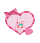 働き方改革♡あくまで笑顔（個別スタンプ：25）