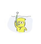 きいろい忍者（個別スタンプ：9）