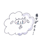 もふもふひつじの日常スタンプ（個別スタンプ：4）