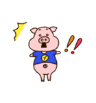 ブタのぶーさく。（個別スタンプ：26）