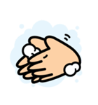 手洗いスタンプ（個別スタンプ：4）