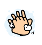 手洗いスタンプ（個別スタンプ：6）