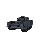 ばきばき動く戦車スタンプ 2（個別スタンプ：2）