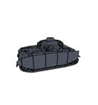 ばきばき動く戦車スタンプ 2（個別スタンプ：4）