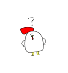 リーゼントのにわとりくん（個別スタンプ：5）