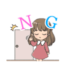 頑張るMAX美少女！（個別スタンプ：30）