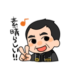 アメリカンバイカー ゆるキャラ編（個別スタンプ：9）
