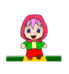 赤頭巾ちゃんスタンプ（個別スタンプ：2）