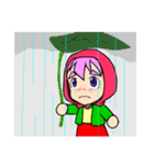 赤頭巾ちゃんスタンプ（個別スタンプ：21）