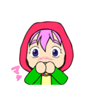 赤頭巾ちゃんスタンプ（個別スタンプ：23）
