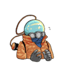 happy sioroku sticker（個別スタンプ：6）