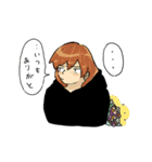 happy sioroku sticker（個別スタンプ：9）