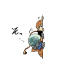 happy sioroku sticker（個別スタンプ：12）