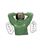 happy sioroku sticker（個別スタンプ：18）