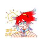 ぷにもちやろうども（個別スタンプ：8）
