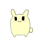 ぷくもちうさぎ（個別スタンプ：1）