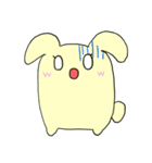 ぷくもちうさぎ（個別スタンプ：4）