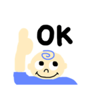 ぼくは青が好き（個別スタンプ：1）