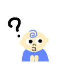ぼくは青が好き（個別スタンプ：10）