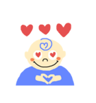 ぼくは青が好き（個別スタンプ：12）