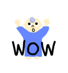 ぼくは青が好き（個別スタンプ：16）