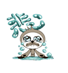かわいいナマケモノスタンプ（個別スタンプ：8）
