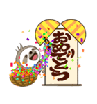 かわいいナマケモノスタンプ（個別スタンプ：9）