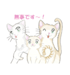 ねこ、ねこ、仔猫（個別スタンプ：1）