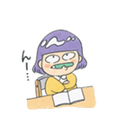 平素のあきちゃん（個別スタンプ：8）
