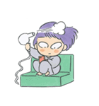 平素のあきちゃん（個別スタンプ：35）