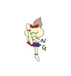CHEER★LEADER モミハム（個別スタンプ：8）