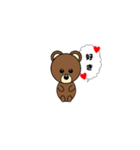 感情が伝わらないクマ（個別スタンプ：6）