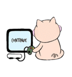 普段のぶたさん（個別スタンプ：33）