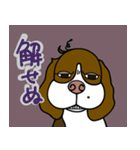 ゆる犬であいさつ（個別スタンプ：12）
