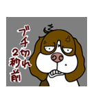 ゆる犬であいさつ（個別スタンプ：13）