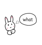 普通に話すウサギ（個別スタンプ：37）