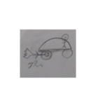 弟が描いた絵（個別スタンプ：1）
