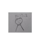 弟が描いた絵（個別スタンプ：3）