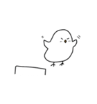 きっと鳥だとおもう（個別スタンプ：8）