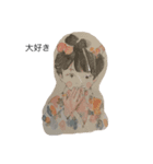 紗咲・蓮シリーズ1（個別スタンプ：3）