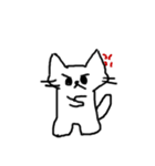 ゆるくてだらけたねこ（個別スタンプ：3）