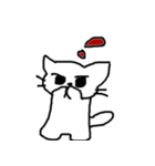 ゆるくてだらけたねこ（個別スタンプ：4）