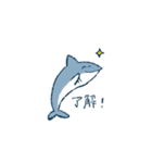 なかなか良いサメのスタンプ（個別スタンプ：19）
