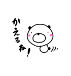 ダルマのようなパンダ（個別スタンプ：5）