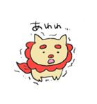 ブタじゃないよ、シーサーだよ。（個別スタンプ：3）